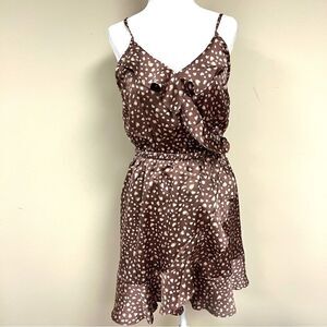 Motto shop animal print dress. Size S